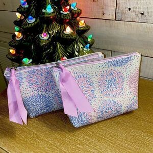 2 Medium Ulta Cosmetic Bags (NEVER USED)